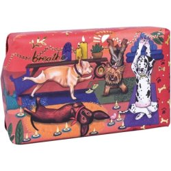 The English Soap Company Mythical & Wonderful Animals Dog Wrapped Soap Bar 190g