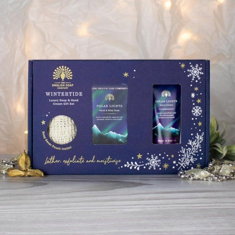 Wintertide Polar Lights Luxury Soap & Hand Cream Hand Care Gift Set