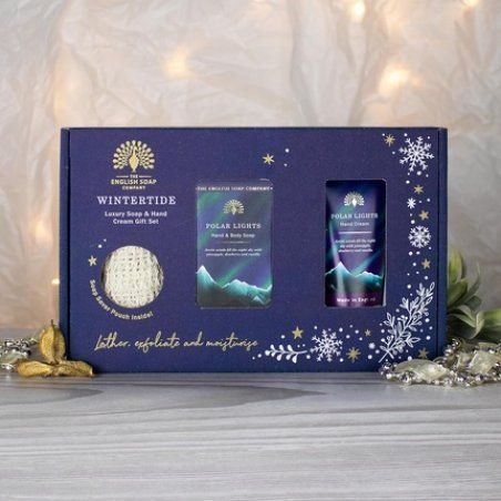 Wintertide Polar Lights Luxury Soap & Hand Cream Hand Care Gift Set