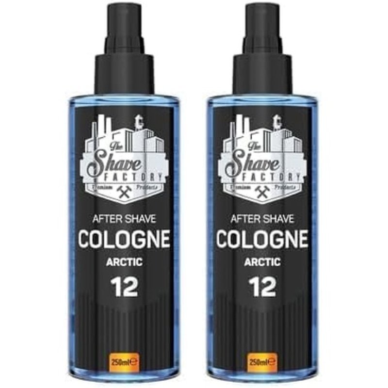 The Shave Factory After Shave Cologne Series 12 Arctic 250ml 8.45 Fl. Oz