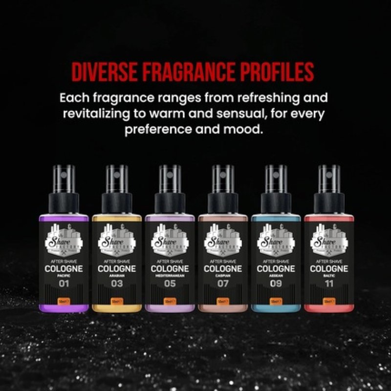 The Shave Factory After Shave Cologne Gift Set