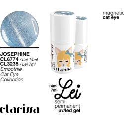 She Semi-Permanent Clarissa Nais Gel Nail Polish UV/LED 7ml Josephine