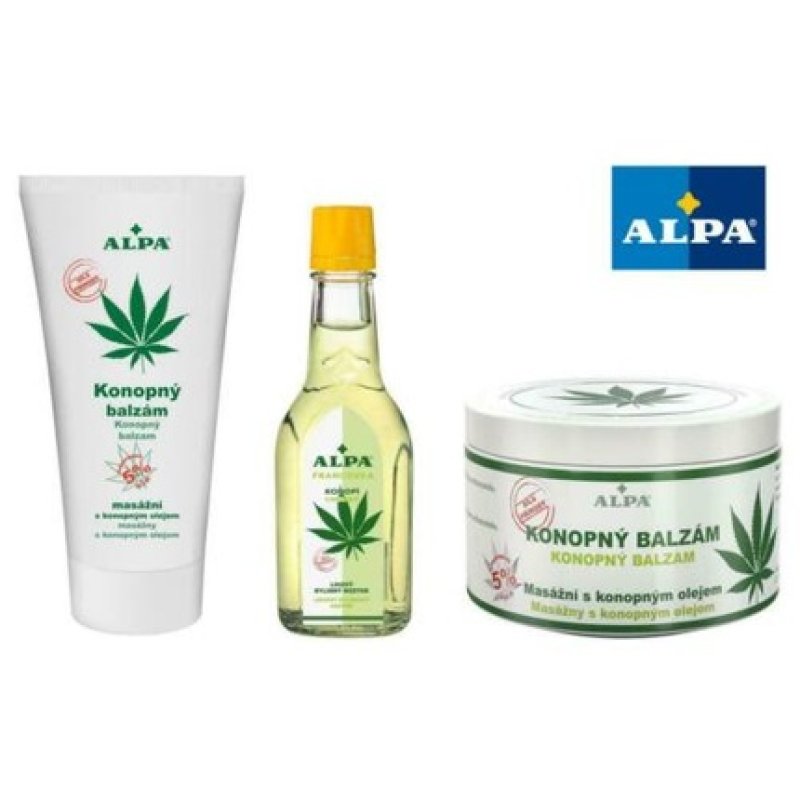 ALPA Hemp Balm Herbal Cannabis Massage