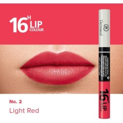Dermacol - Lip Colour 16 Hours Long 2V1 Color Lip Gloss, And 4.8 G Odstín 2