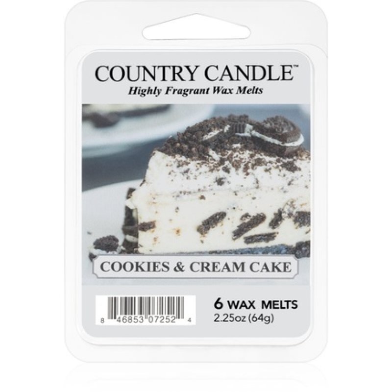 Country Candle Cookies & Cream Cake wax for aromatic lamp - 64 g