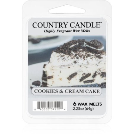 Country Candle Cookies & Cream Cake wax for aromatic lamp - 64 g