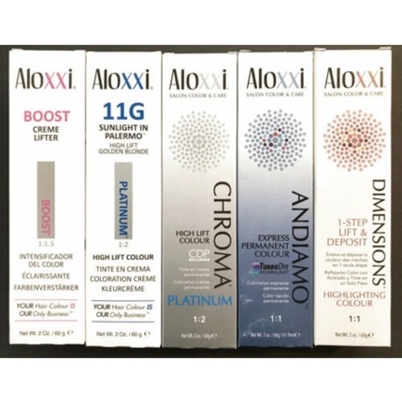Aloxxi Platinum Dimensions Andiamo Boost Creme Hair Color 2oz