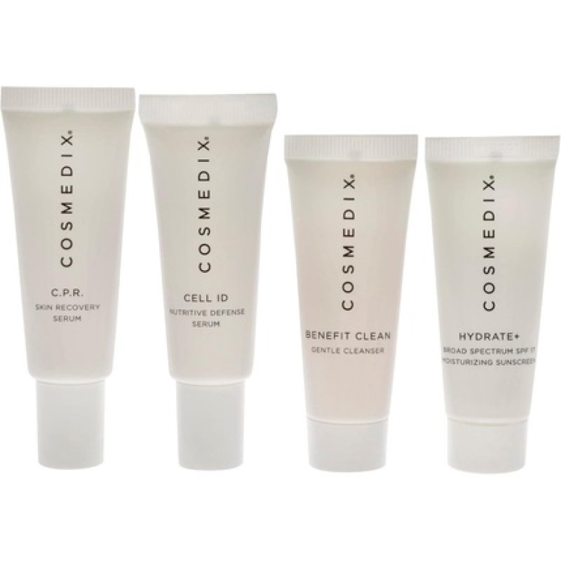 Cosmedix Post Treatment Essentials Kit for Unisex 0.5oz Benefit Clean