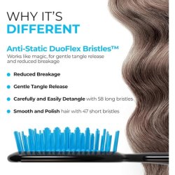 Fhi Heat Unbrush Detangling Brush for Pain-Free Brushing on All Hair Types