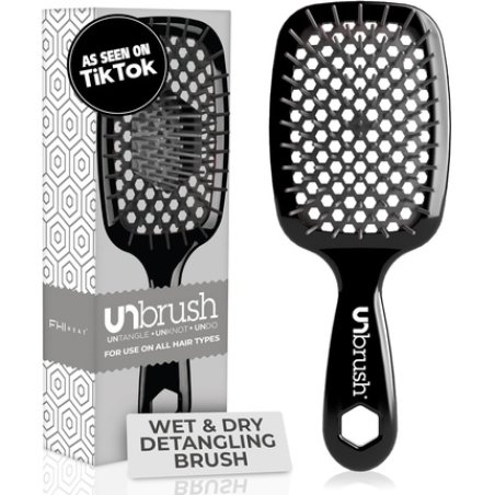 Fhi Heat Unbrush Grey Detangling Hair Brush