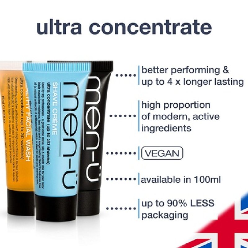 men-ü Shave and Cleanse Shaving & Facial Care 2-Piece Gift Set