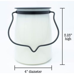 Milkhouse Candle Company Harvest Wine Cellar Creamery Collection Fall Scented Soy Candle Butter Jar Candle 22 Ounce