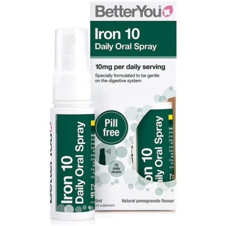 Betteryou Natural Iron 10 Daily Oral Spray 25ml