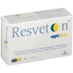 Resveton Night & Day Herbal Supplement 60 Capsules