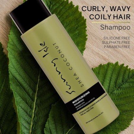 Sunny Isle Shea Coconut Moisturizing Shampoo Infused with Jamaican Black Castor