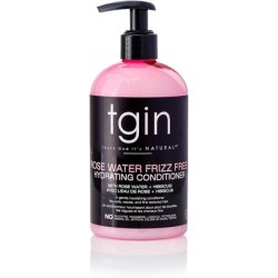 Tgin Rose Water Frizz-Free Hydrating Conditioner for Curls and Waves