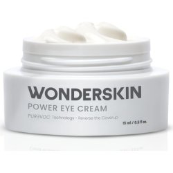 Wonderskin Purevoc Eye Cream for Dark Circles and Puffiness 0.5 Oz - Fragrance-Free Caffeine Eye Cream with Mango &