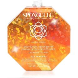 Spongelle Body & Soul Detox Buffer Sacral Chakra Jasmine Stars