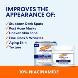 Palmer's Skin Success Extra Strength Tone Correcting Face Cream 2.7 Fl Oz Dark