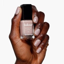 LONDONTOWN lakur Champagen in Bed vernis à ongles 12 ml Beige Colle pailletée