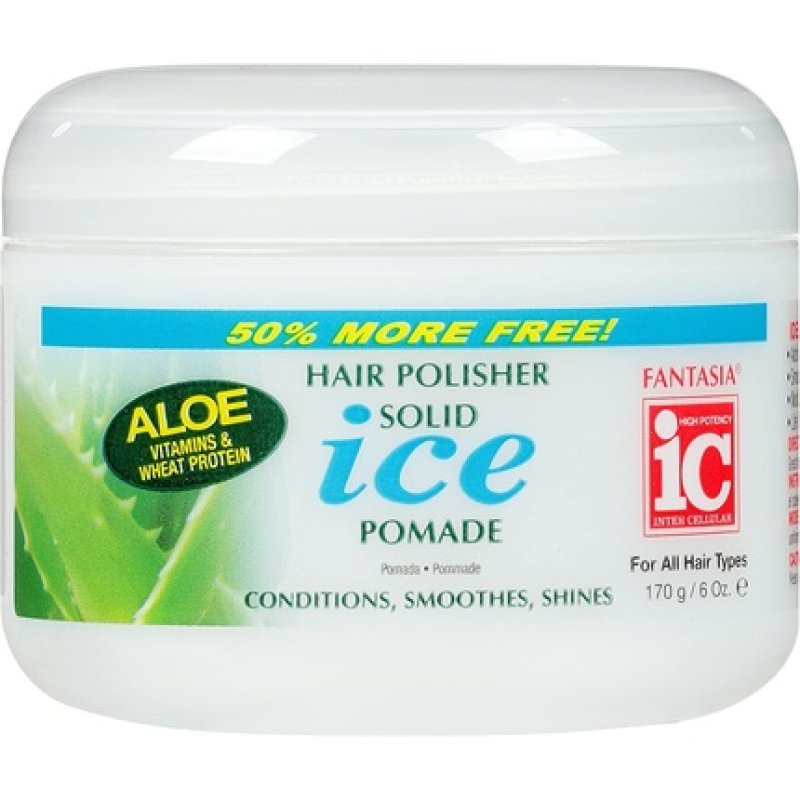 Fantasia IC Hair Polisher Solid Ice Pomade Bonus 6oz 170.1g