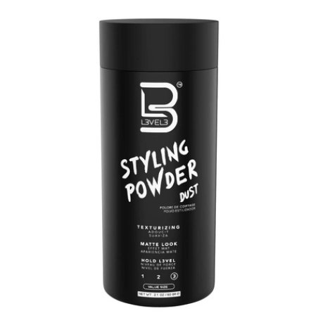 L3 Level 3 Styling Powder Natural Look Mens Powder 60 Grams