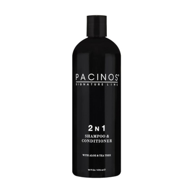 Pacinos 2-in-1 Shampoo and Conditioner with Aloe Vera and Tea Tree Extract