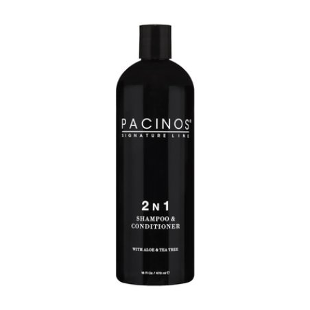 Pacinos 2-in-1 Shampoo and Conditioner with Aloe Vera and Tea Tree Extract