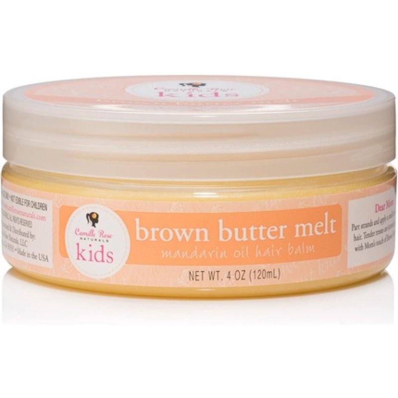 Camille Rose Naturals Kids Brown Butter Melt Mandarin Oil Hair Balm 120ml