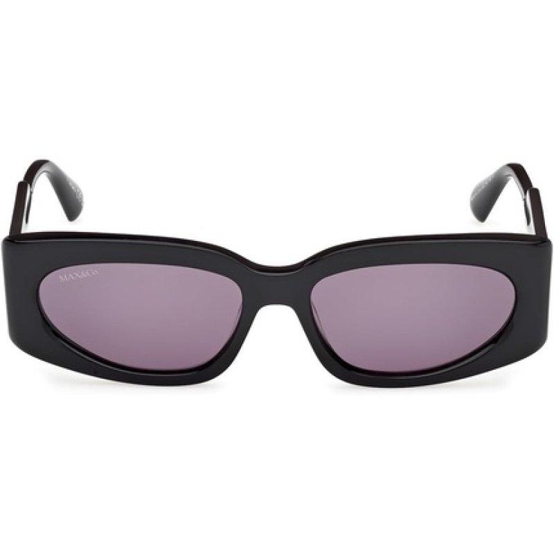 Max & Co Mo0114 01A Shiny Black Sunglasses 55/16/140 for Women