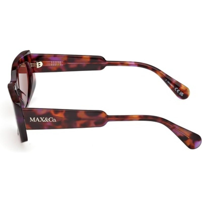 Max & Co Mo0114 55e Coloured Havana Sunglasses 55/16/140 for Women