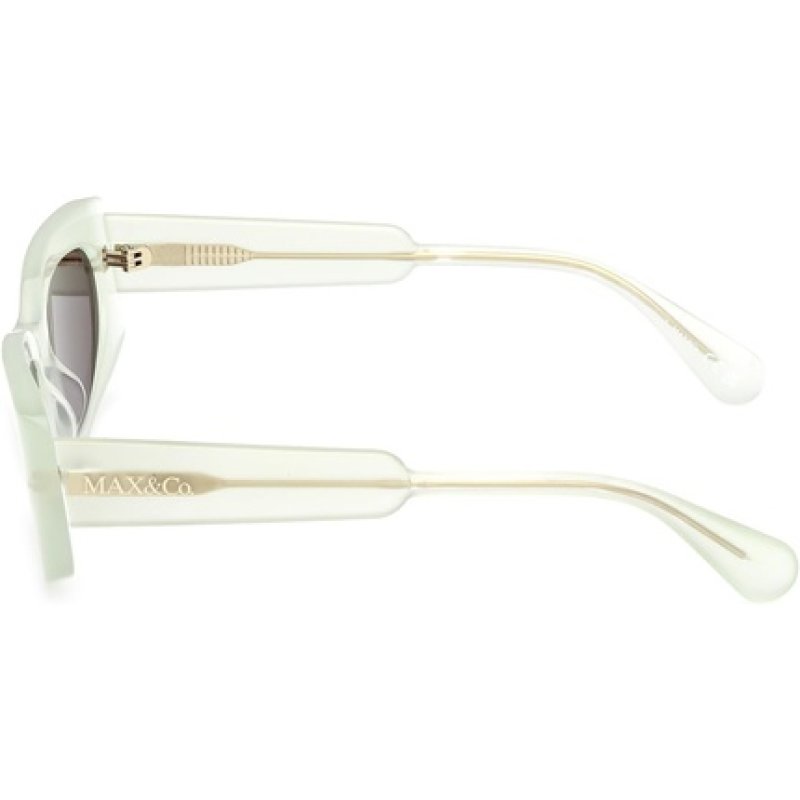 Max & Co Mo0114 93N Shiny Light Green Women's Sunglasses 55/16/140