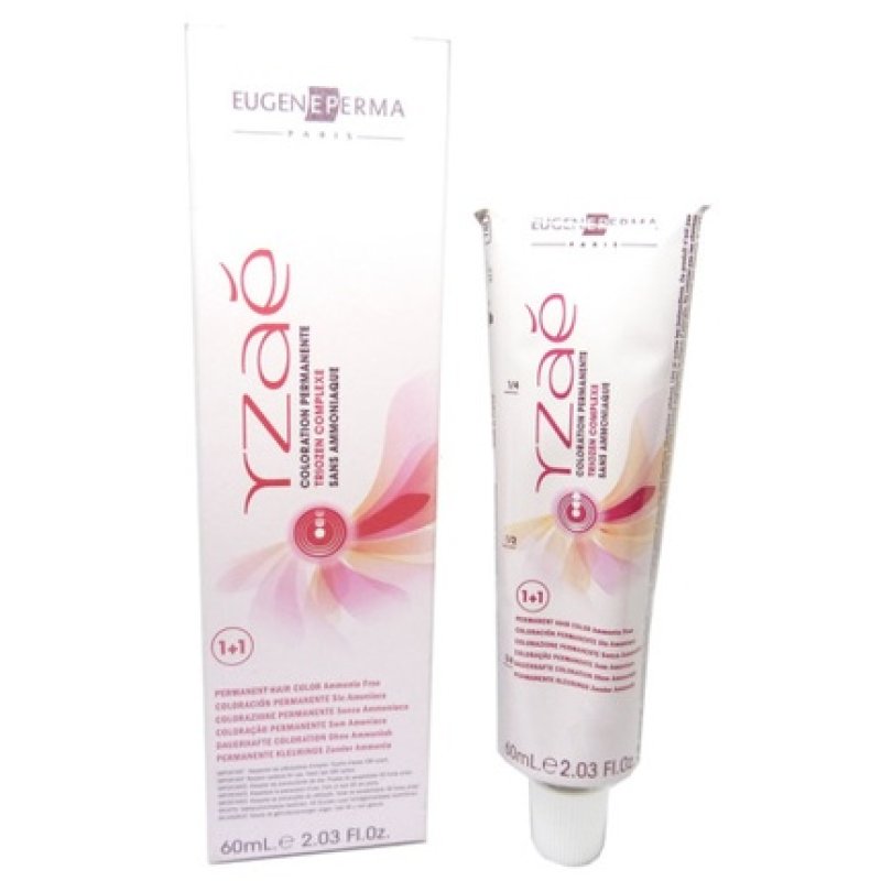 Eugene Perma Yzae Hair Color Cream Permanent without Ammonia 60ml