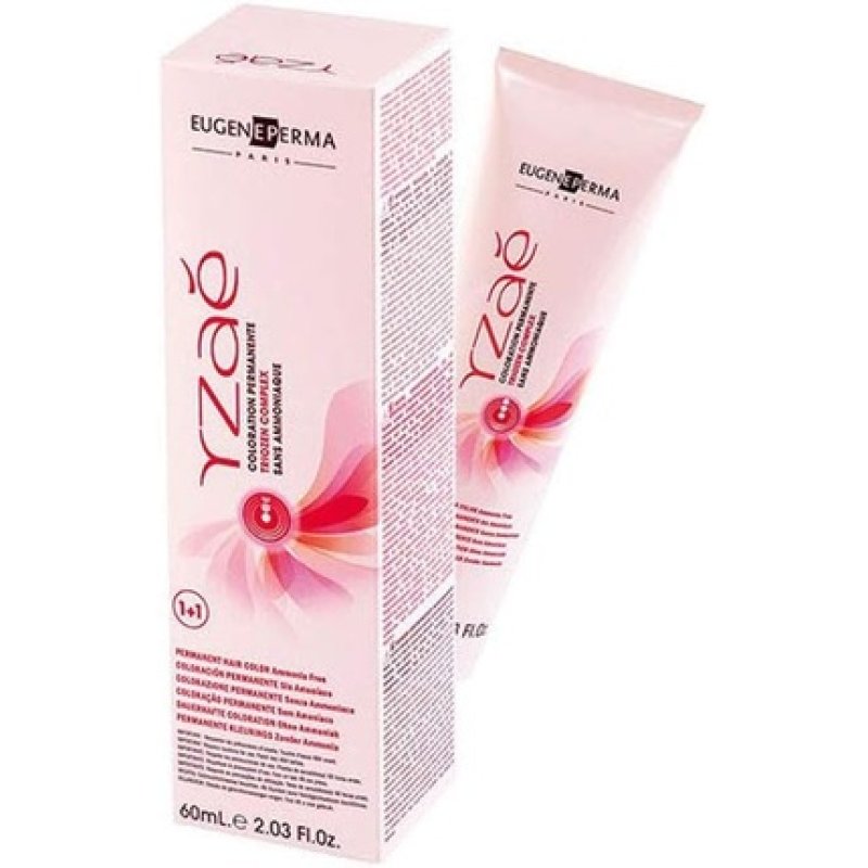 Eugene Perma Yzae Hair Color Cream Permanent without Ammonia 60ml 06.6 Red Dark Blonde