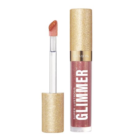Revlon Super Lustrous Glimmer Gloss brillant à lèvres 3,8 ml 005 Glazed Almond