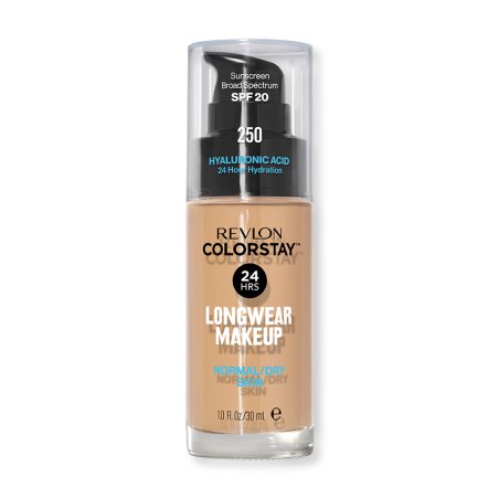Revlon ColorStay Longwear Makeup for Normal/Dry Skin, SPF 20 30 ml Flacon pompe Liquide 250 Fresh Beige