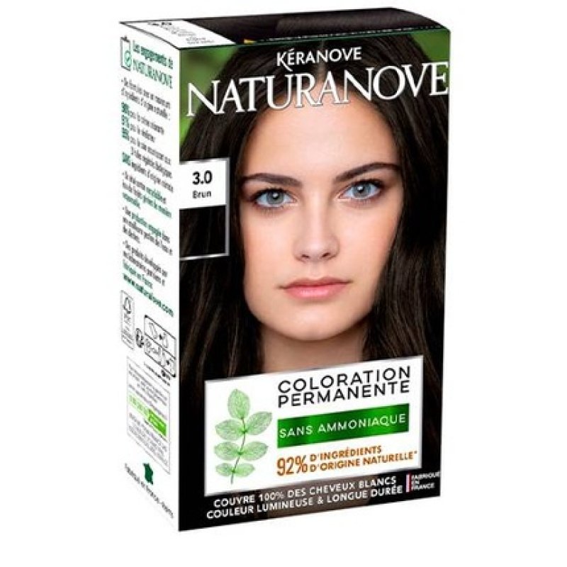 Keranove Naturanove Permanent Hair Color 3.0 Brown