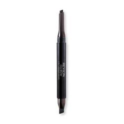 Revlon ColorStay 2-in-1 Angled Kajal Eyeliner Waterproof Eye Makeup with Smudge Brush for Smokey Eyes 1 Count