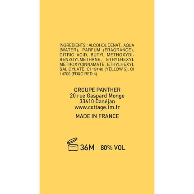 Cottage Eau De Toilette Vanilla Sun