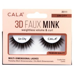CALA 35111 extension de cils Bande de faux-cils Noir