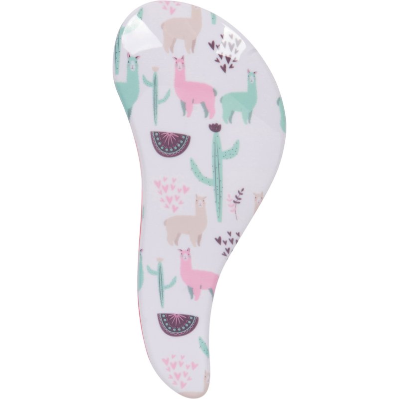 CALA 66852 brosse à cheveux et peigne Adulte Brosse à cheveux rectangulaire Rose, Blanc 1 pièce(s)