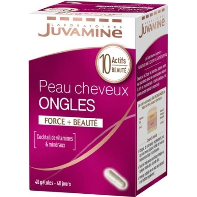 Juvamine Skin Hair Nails Beauty and Antioxidant with 10 Beauty Actives