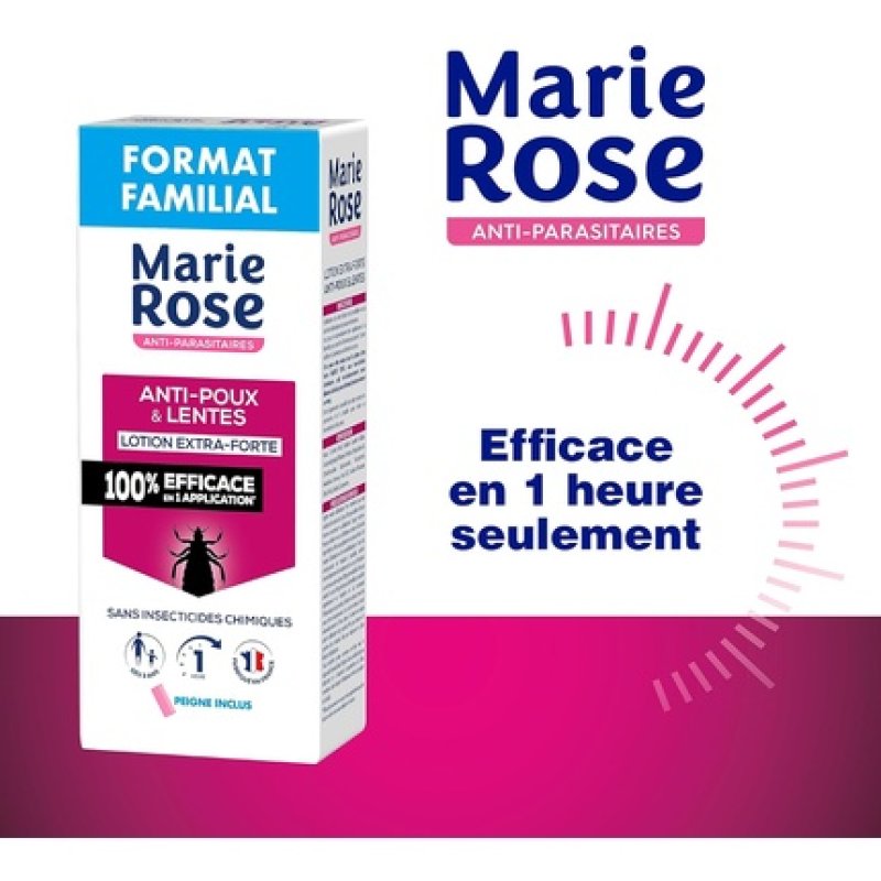 Marie Rose Extra Strong Lice and Nits Lotion 200ml