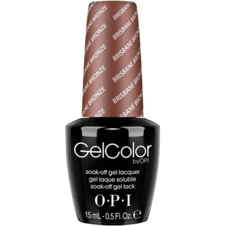 OPI Gelcolor Soak off UV Led Gel Polish Brisbane Bronze A45 15ml