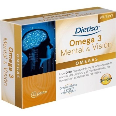 Dietisa Omega 3 Mental Y Vision 45 Perlas