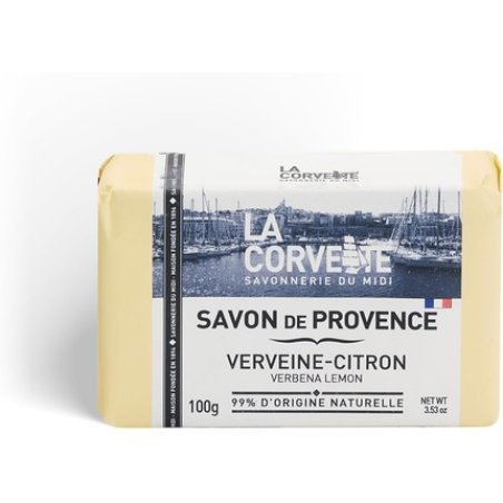 La Corvette Provence Soap with Lemon Verbena 100g - Scented Hand Soap