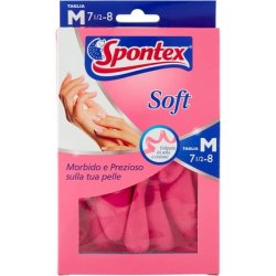 Spontex Gloves Household Products Soft Taglia M Fuchsia