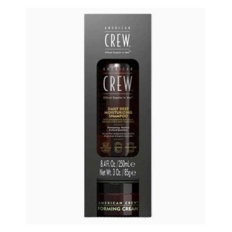 American Crew Daily Deep Moisturizing Set - Shampoo 250 ml, Forming Cream 85 g