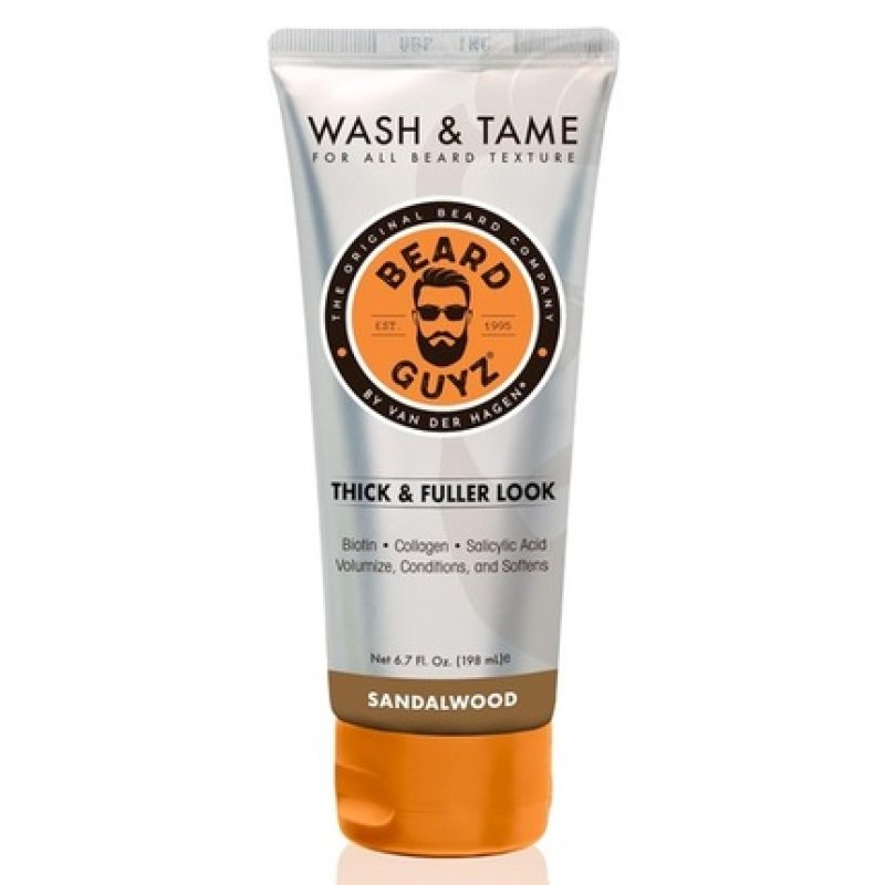 Beard Guyz Wash & Tame for Beard, Face, and Hair 6.7 Oz