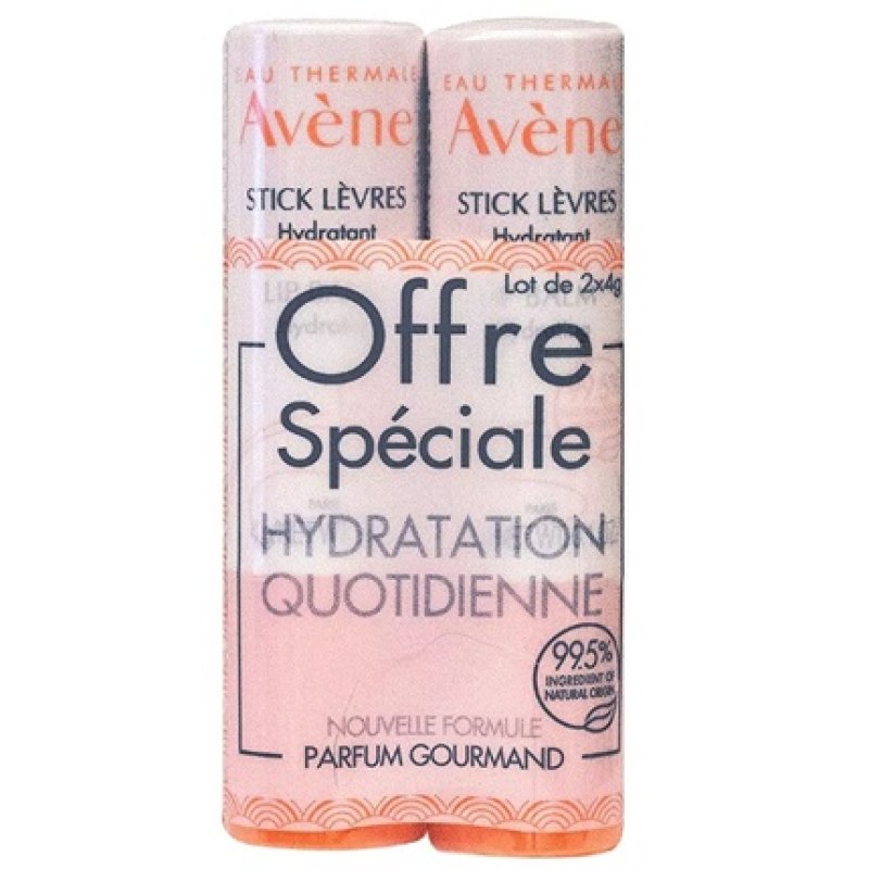 Soin Beauté Hydratation Stick lèvres hydratant duo 2x4gr